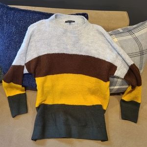 Color block sweater